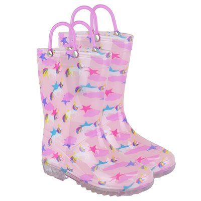 Girls PVC Unicorn Wellington